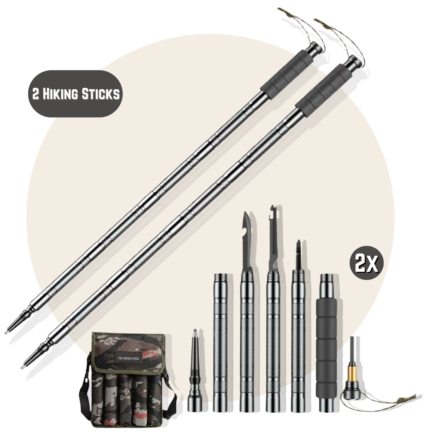 TactiStaff Hiking Stick