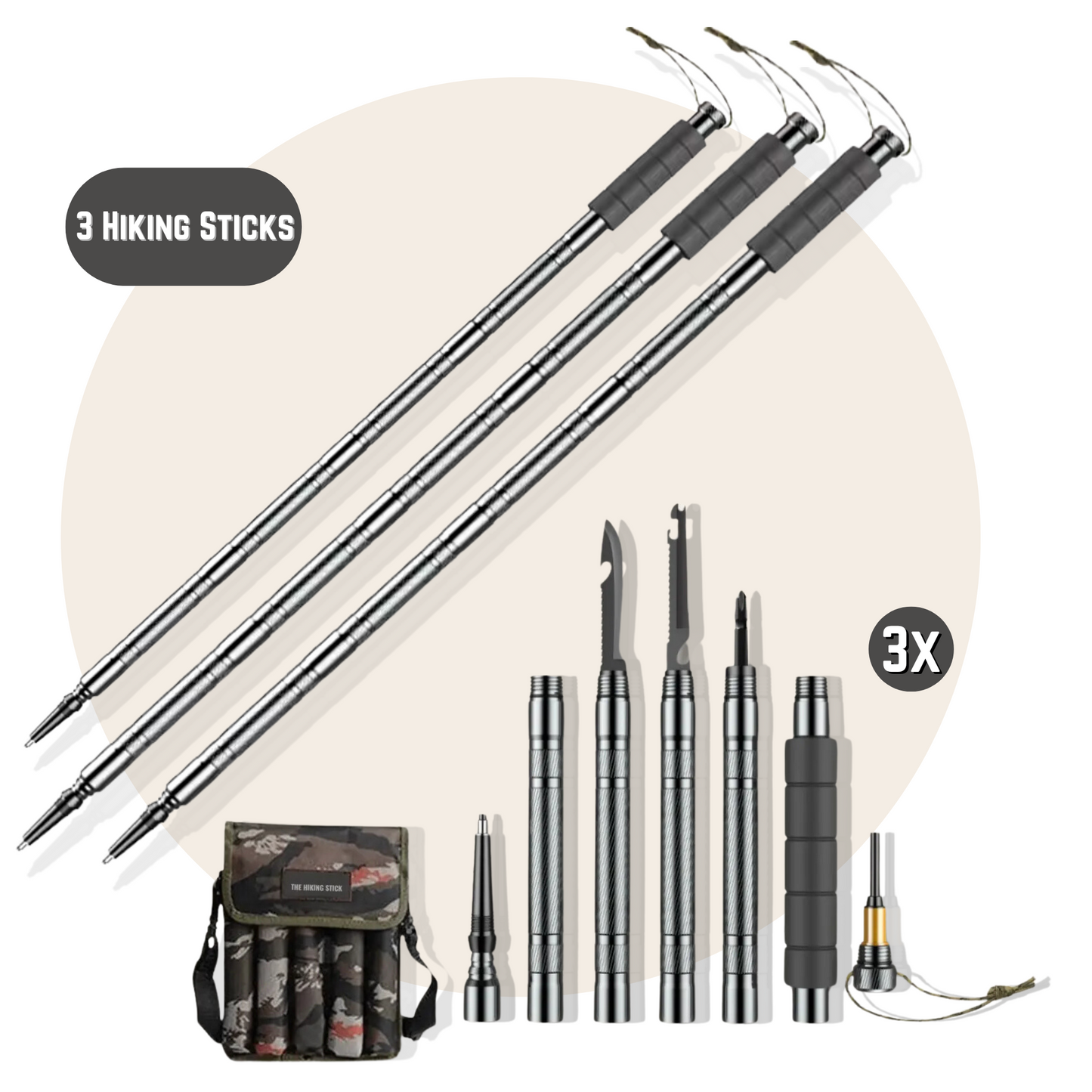 TactiStaff Hiking Stick