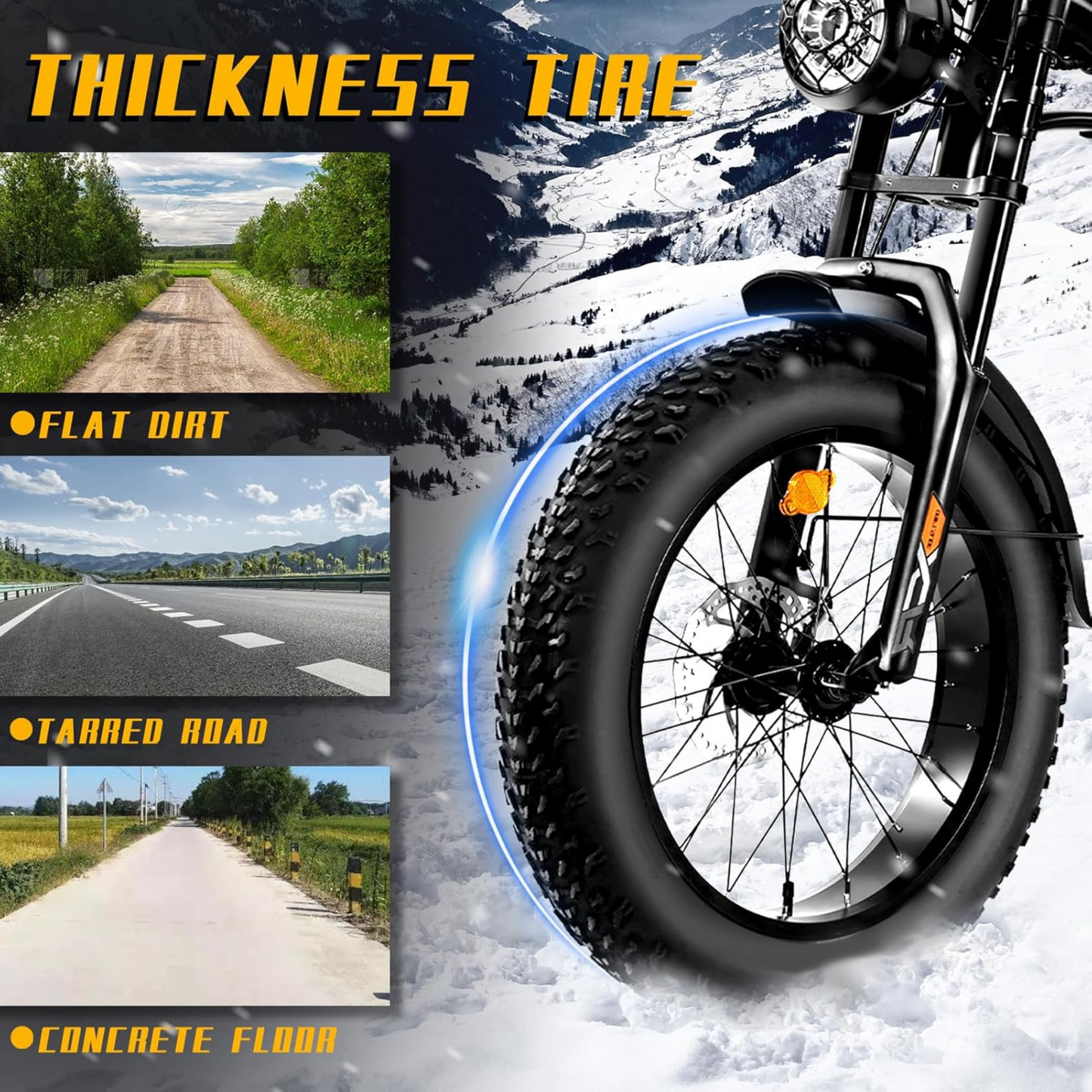 Drift Slide 1500W Peak Power Electric Bike