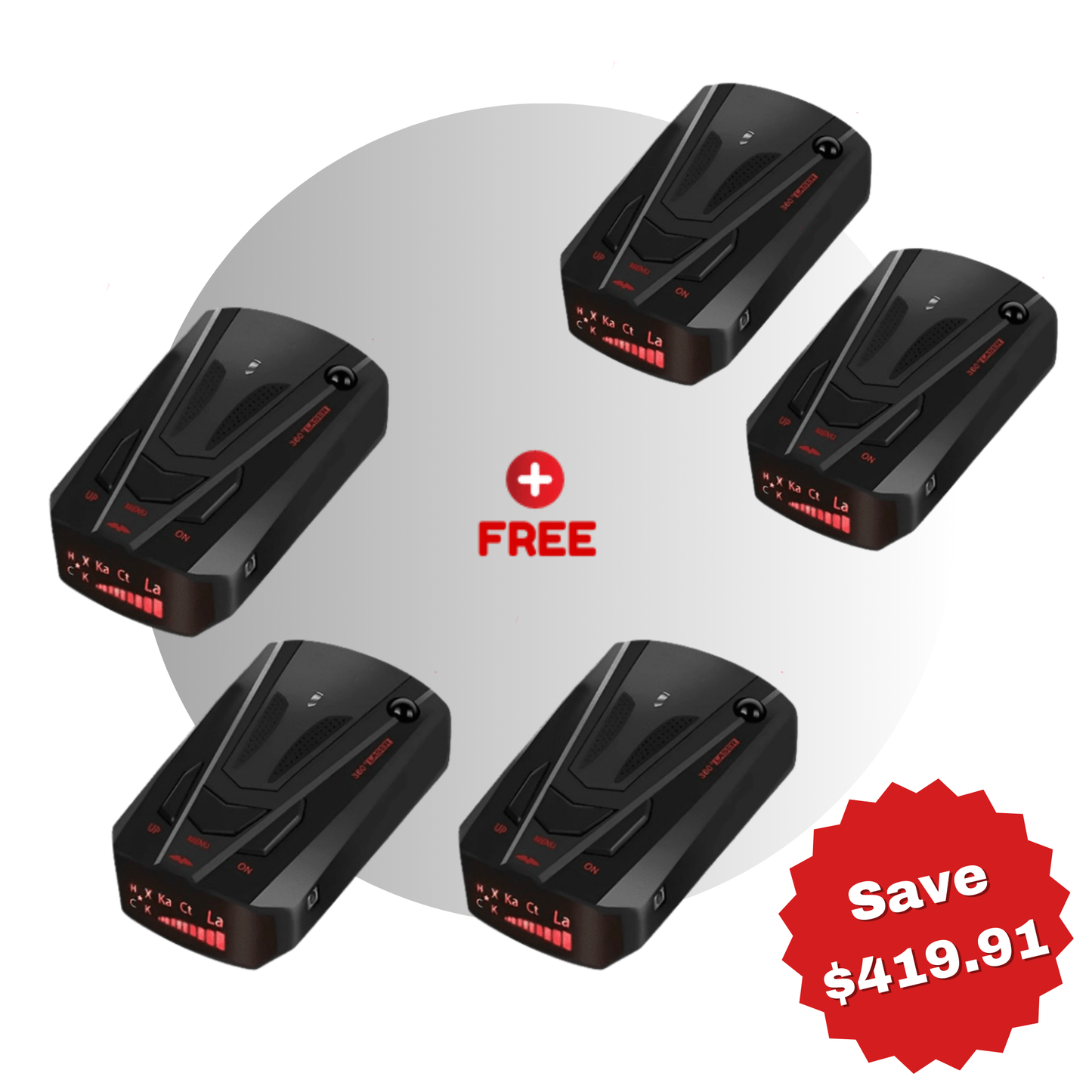 McFlash Radar Detector