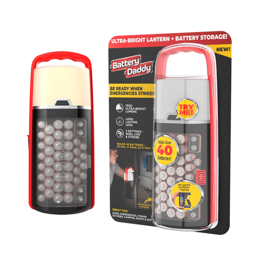 Battery Organizer Storage Case