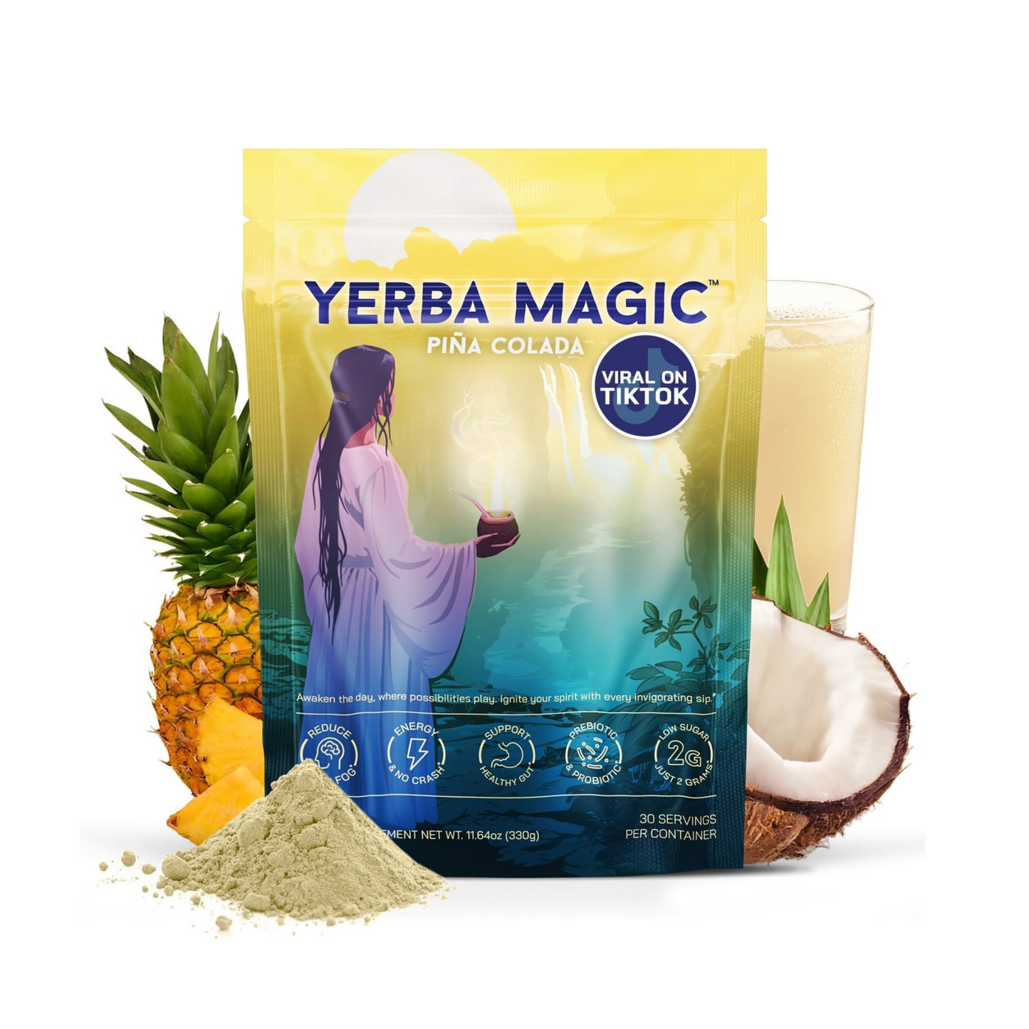 Yerba Mate Instant Tea Powder